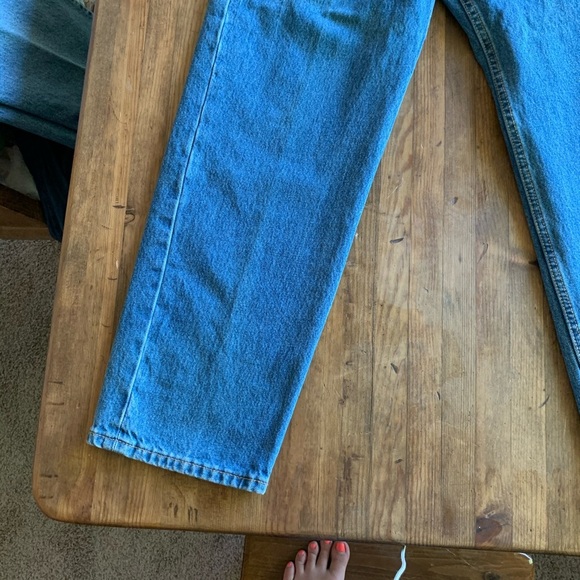 Levi’s 550 High Rise Jeans Straight Leg Mom Denim - Picture 4 of 10